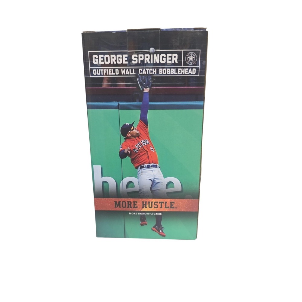George Springer Outfield Wall Catch Bobblehead Houston Astros MLB One Size